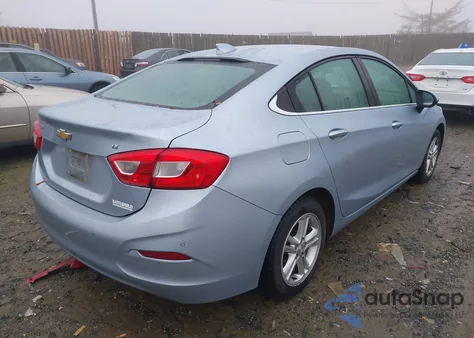 2017 Chevrolet Cruze Lt Auto из США, поврежденный, VIN 1G1BE5SM6H7255612